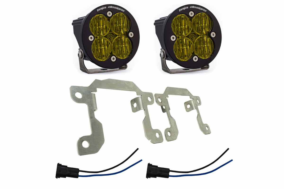 BD LED Fog Kit: Dodge Ram HD (19+) (White / Squadron SAE)