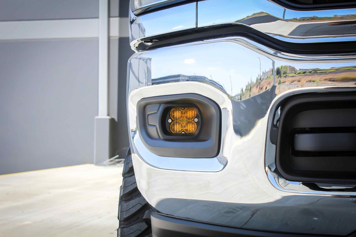 BD LED Fog Kit: Dodge Ram HD (19+) (White / Squadron Sport)