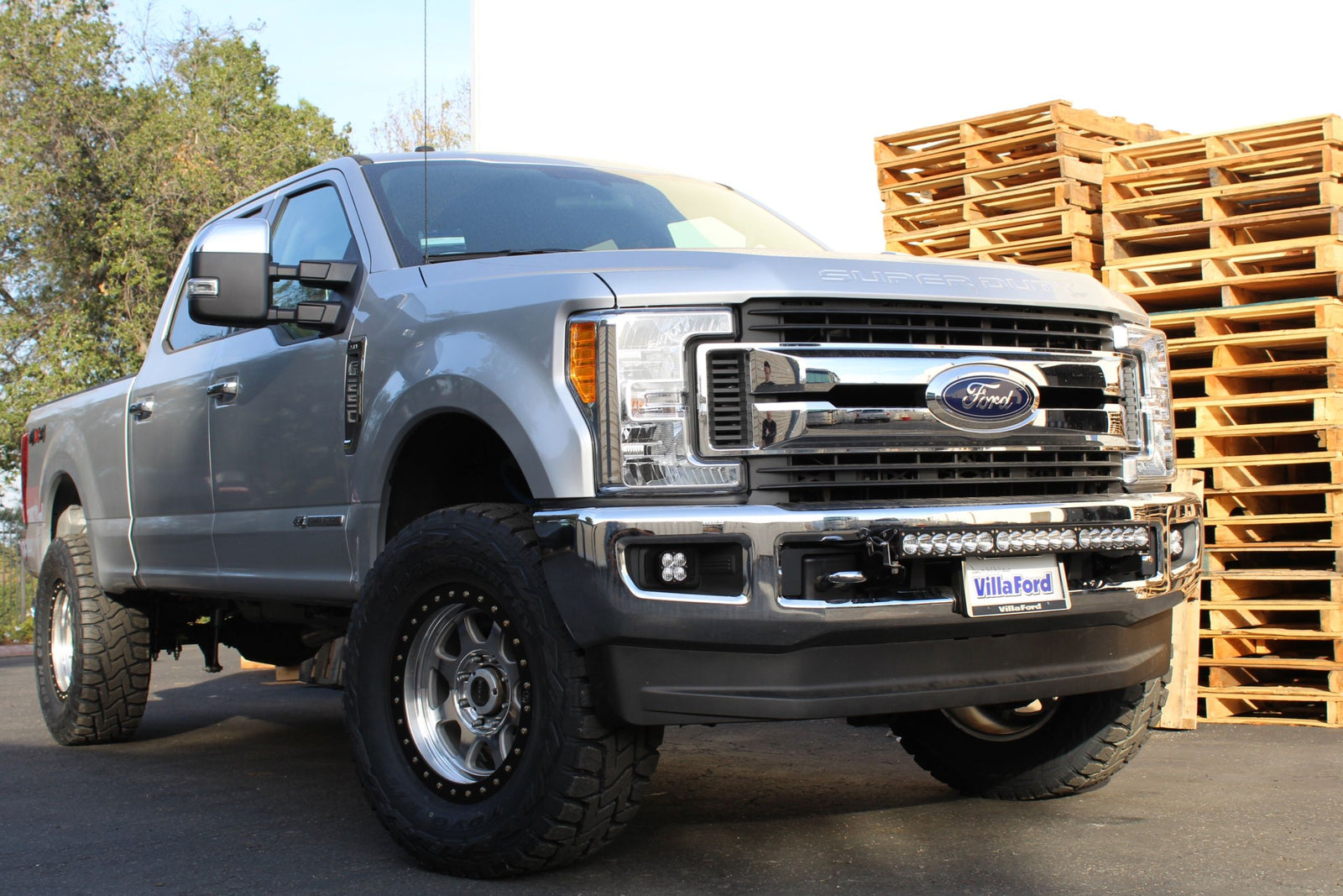 BD LED Fog Kit: F150 (15-20) & Super Duty (17-20) (Clear / Squadron SAE)