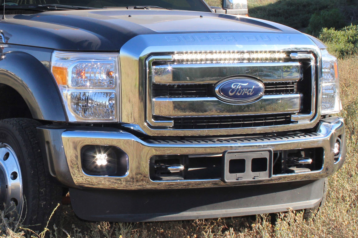 BD LED Fog Kit: Super Duty (11-16) (Clear / Squadron Sport)