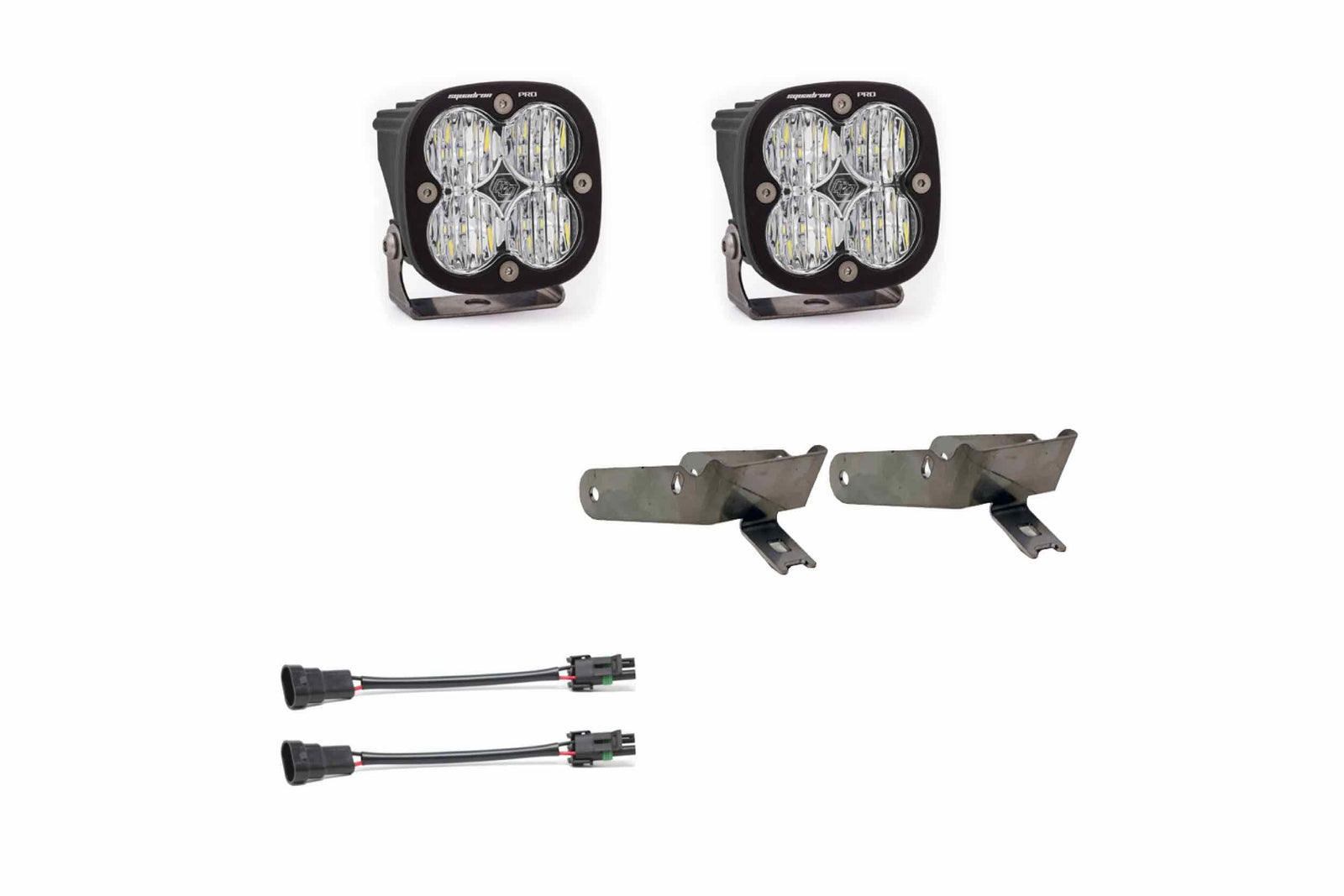 BD LED Fog Kit: Super Duty (99-10) (Clear / Squadron Sport)