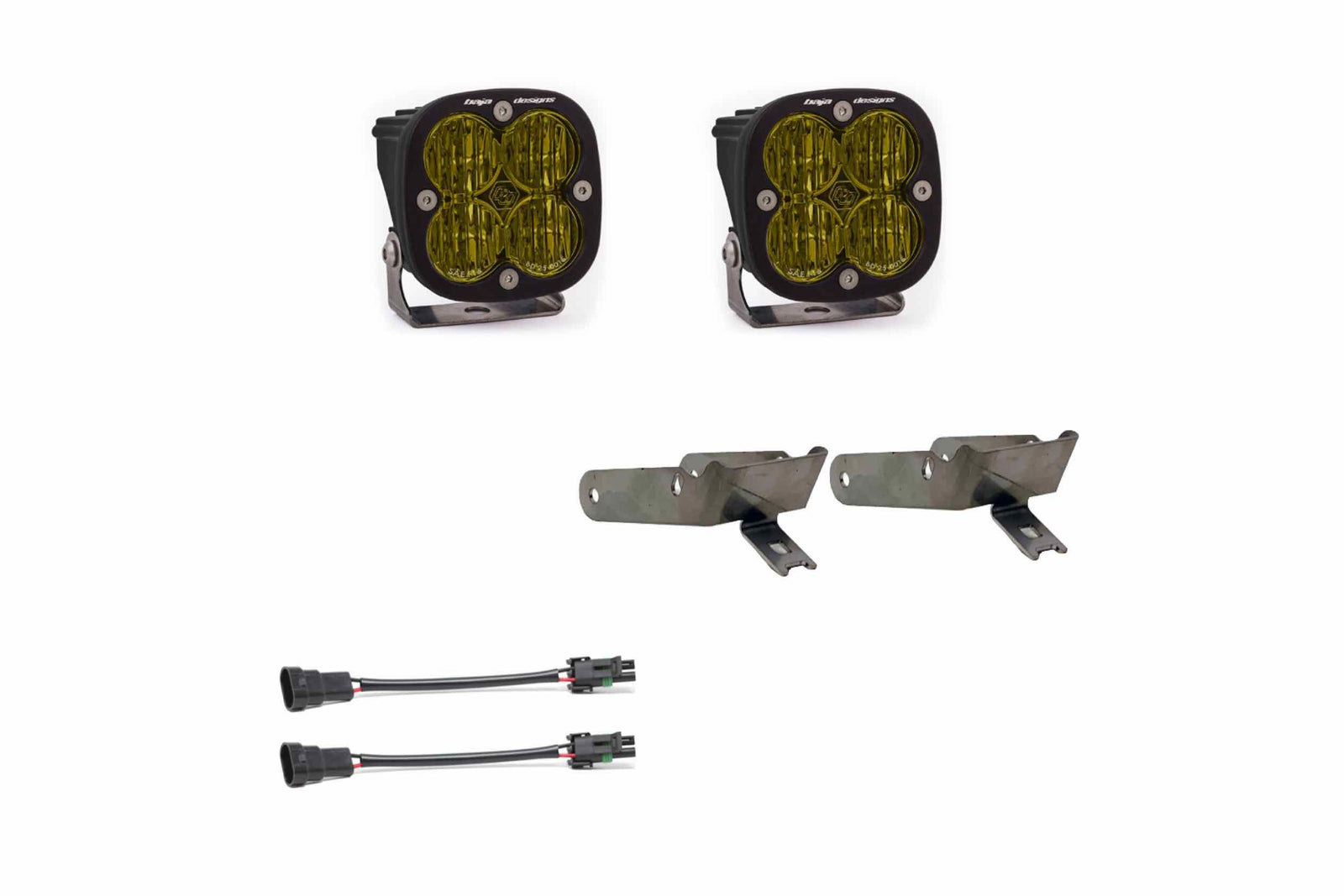 BD LED Fog Kit: Super Duty (99-10) (Clear / Squadron Pro)