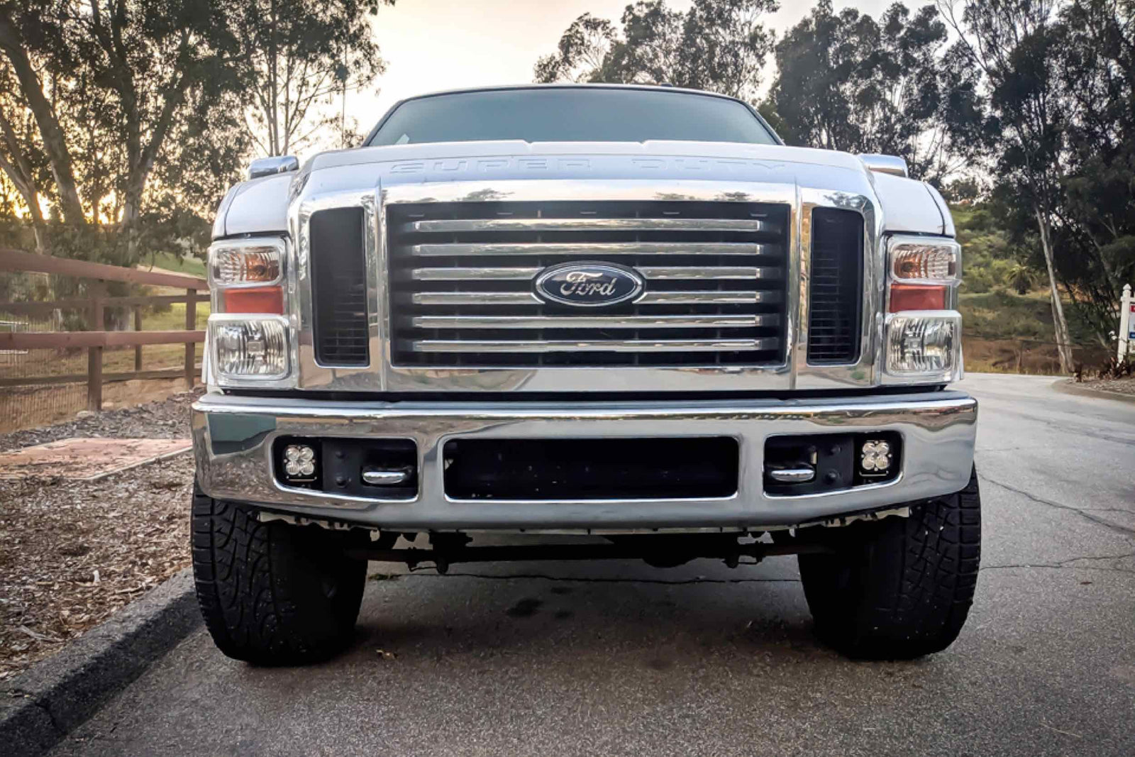 BD LED Fog Kit: Super Duty (99-10) (Clear / Squadron Pro)