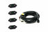 BD LED Rock Light System: (4 pcs / Green)
