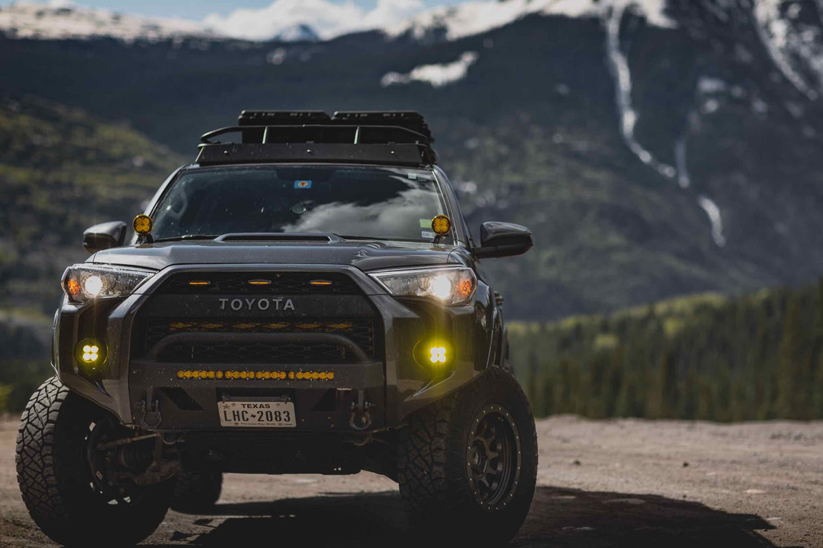 BD LED Fog Kit: Tacoma/Tundra/4Runner (Amber / Squadron Sport WC)