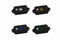 BD LED Dome Light: w/Switch (Blue)