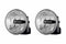 Gravity G4 Fogs: Universal (Set / White)