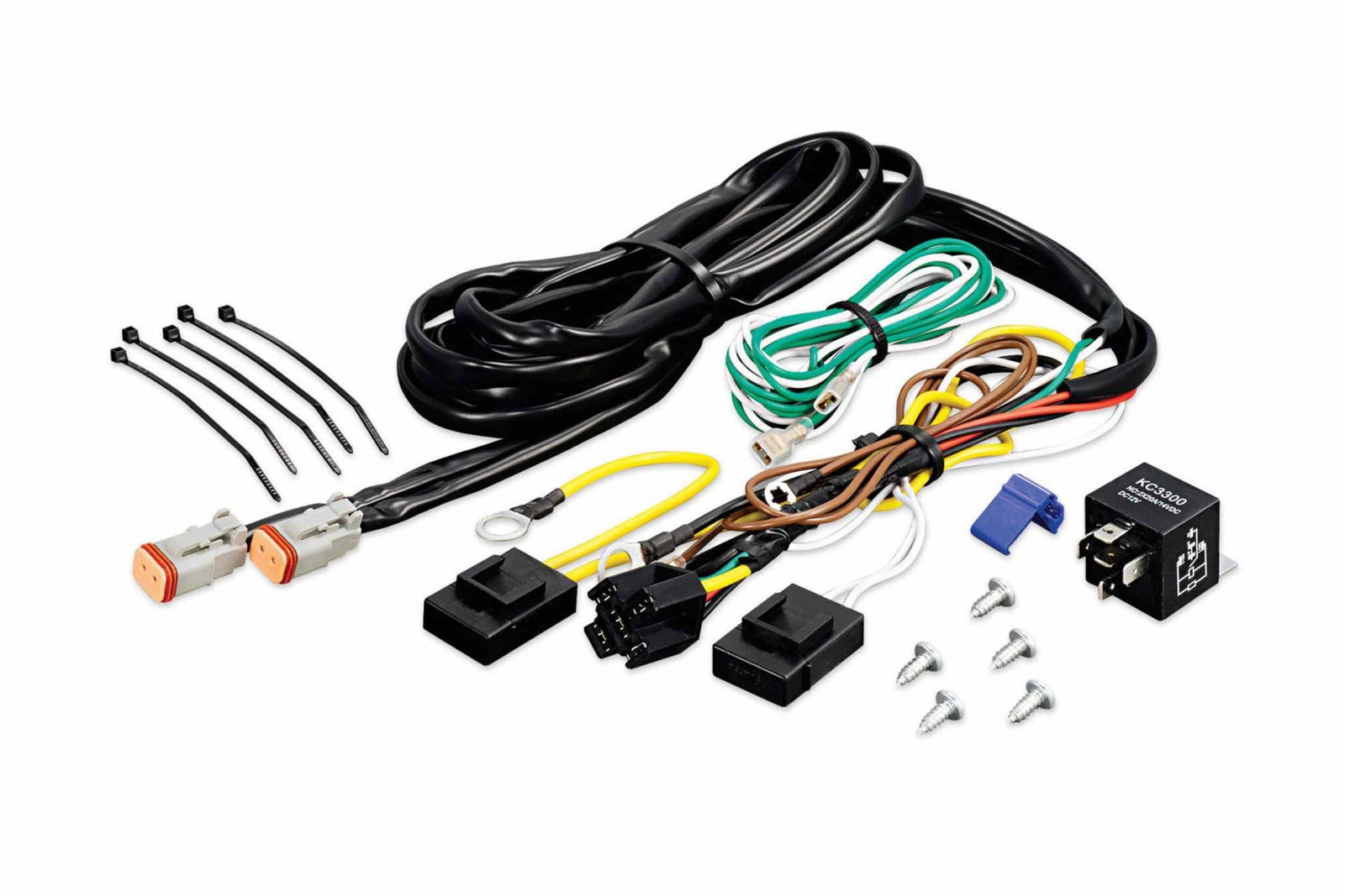 KC Wire Harness: DT for 2 Lights (110w Max)