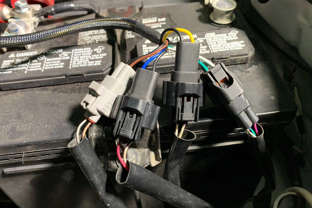 Conversion Harness: 16-23 Tacoma OEM LED Headlights (Set)