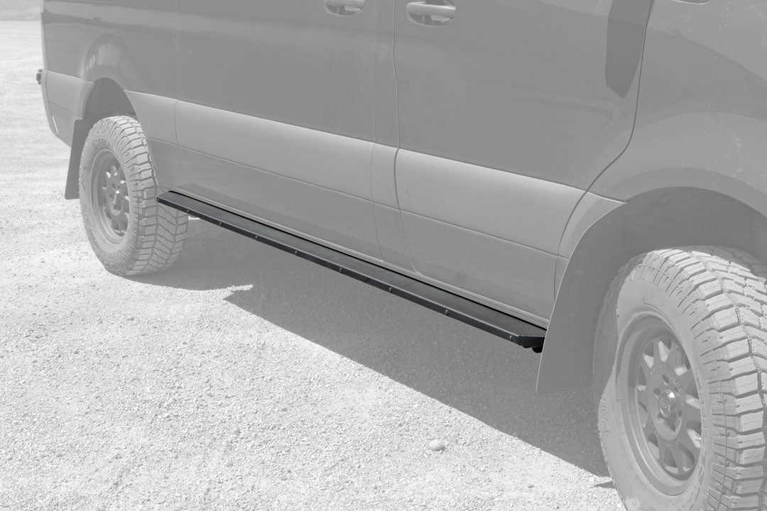 Rocker Guards Sprinter 4wd 144 Inch Wheelbase Only Fits 2 Inch Vc Lift Sprinter 2500/3500/3500XD (2015-2022) Van Compass
