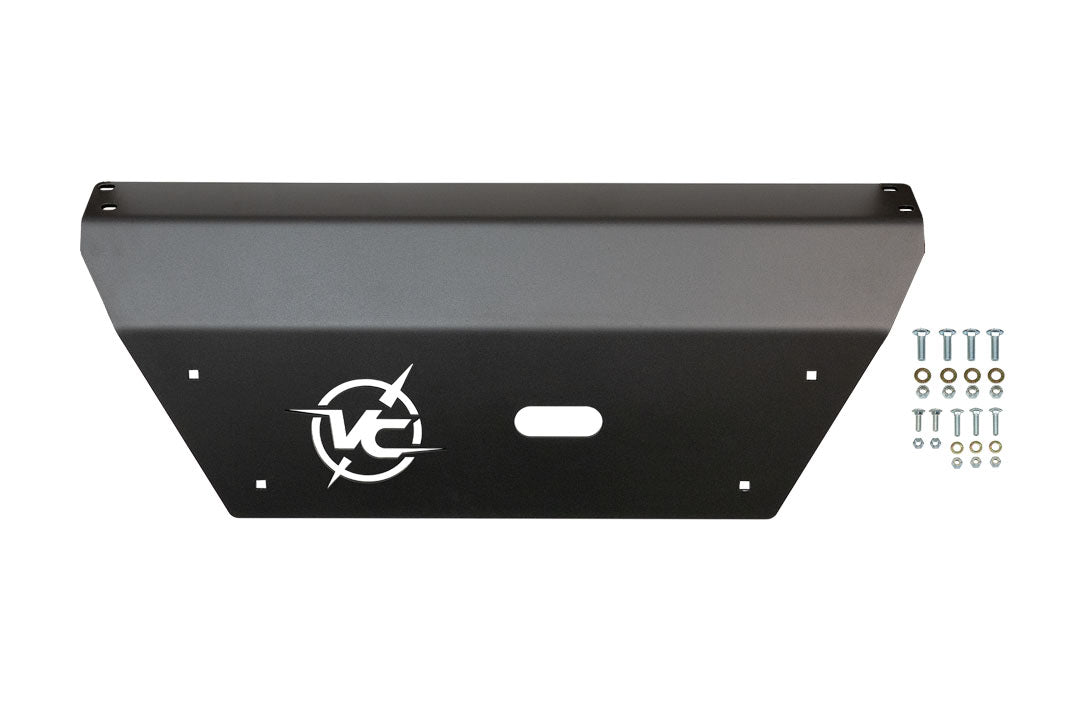 Engine Skid Plate Steel Bash Plate For 2 Inch Vc Lift With Hardware 2 Box Kit Sprinter 2500/3500 (2015-2022) Van Compass