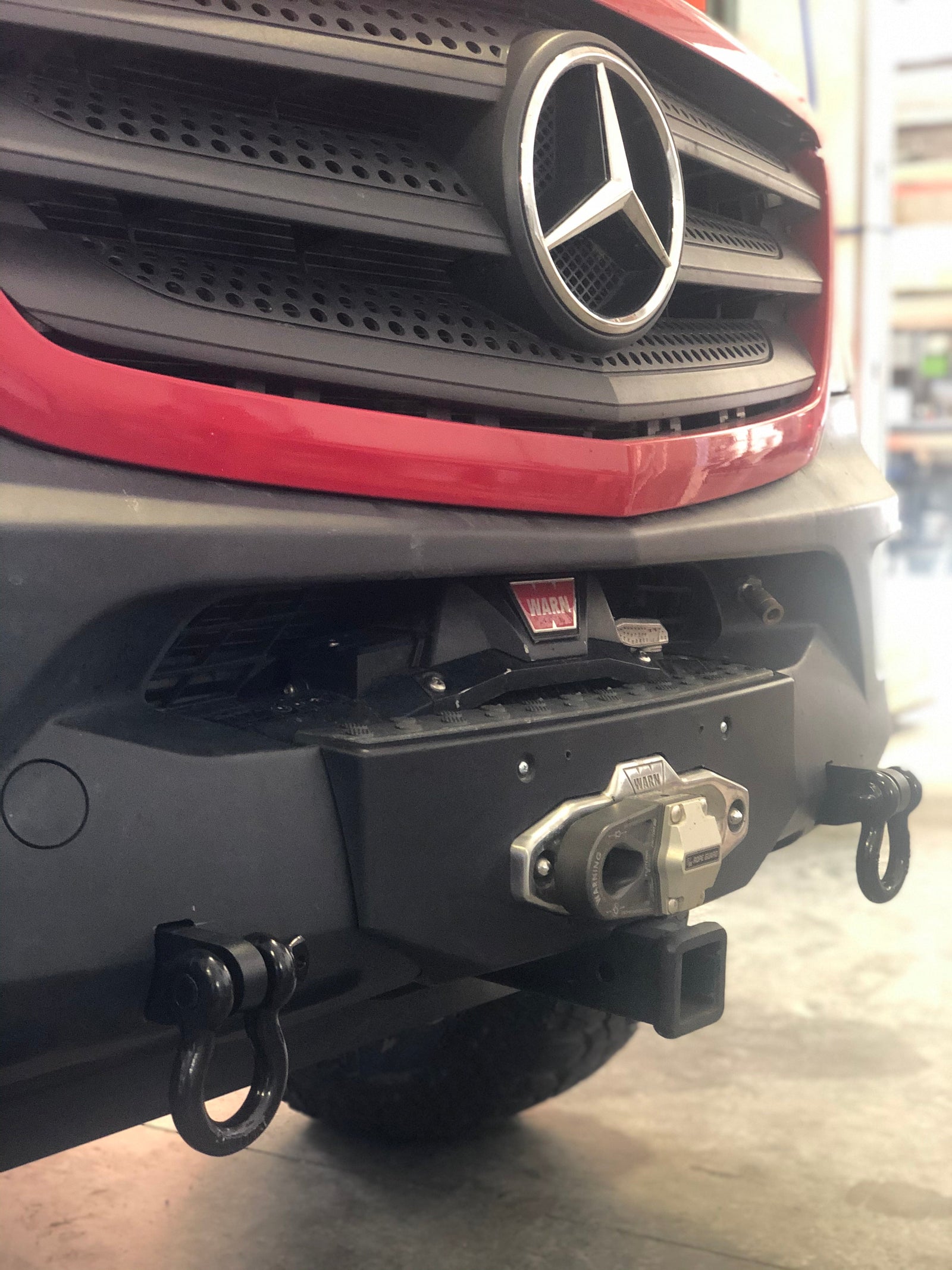 Front Winch Mount Sprinter 4X4 Sprinter 2500/3500/3500XD (2015-2018) Van Compass