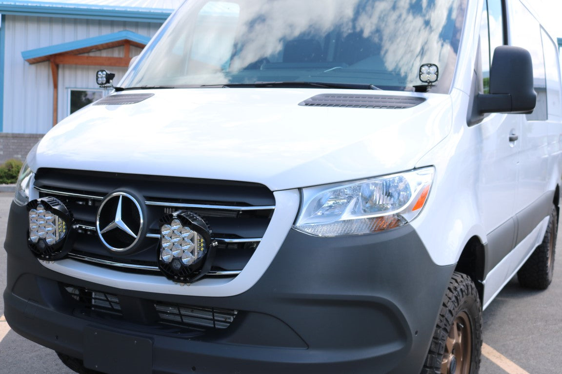 Hoodline Light Pod Mounts Sprinter (pair) Sprinter 2500/3500/3500XD (2019-Up) Van Compass