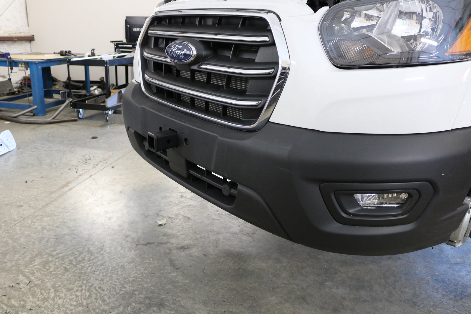 Ford Transit Front Receiver Hitch Ford Transit-350/Transit-250/Transit-150 (2015-Up) Van Compass