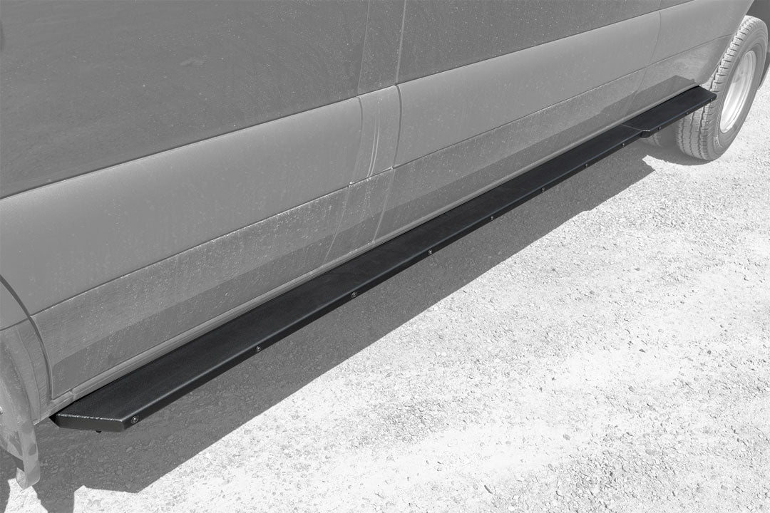 Rocker Guard Step Assembly Pair 170 Inch Sprinter 4X4 And AWD 3 Box Kit Sprinter 2500/3500/3500XD (2015-2022) Van Compass