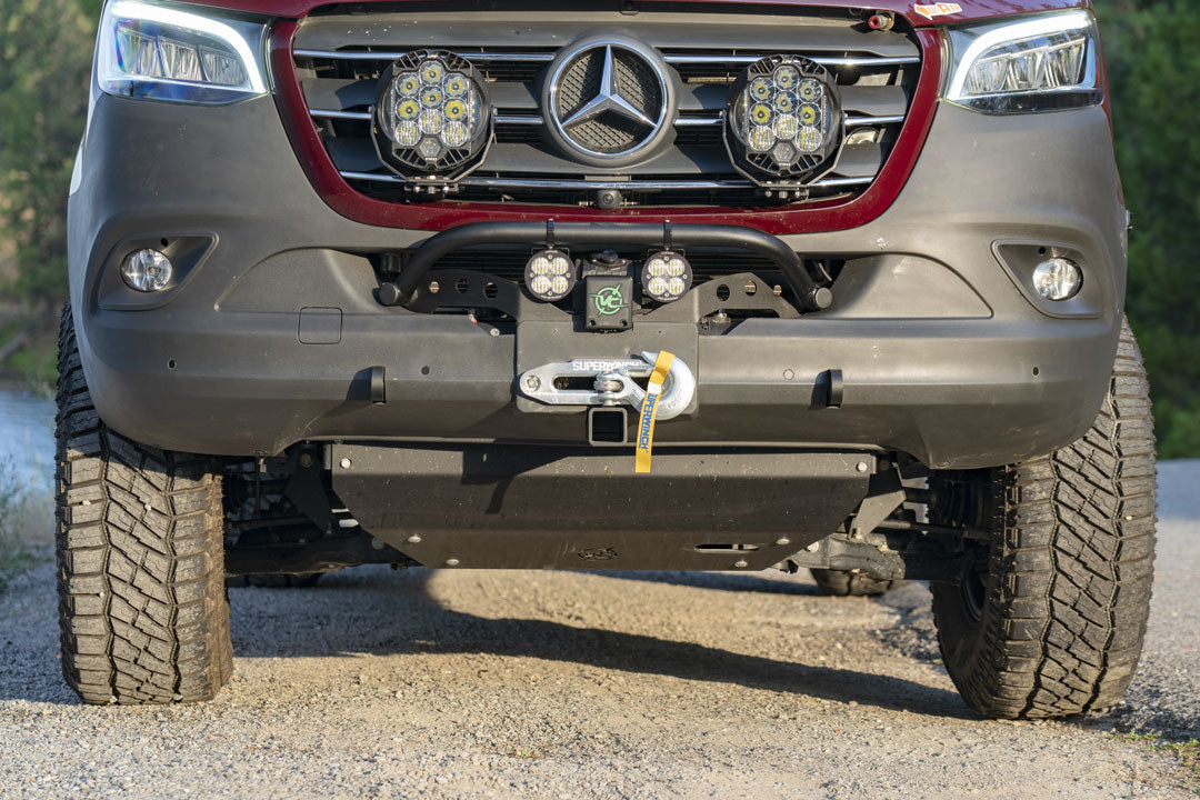 Winch Mount With Bull Bar Sprinter Sprinter 2500/3500/3500XD (2019-Up) Van Compass