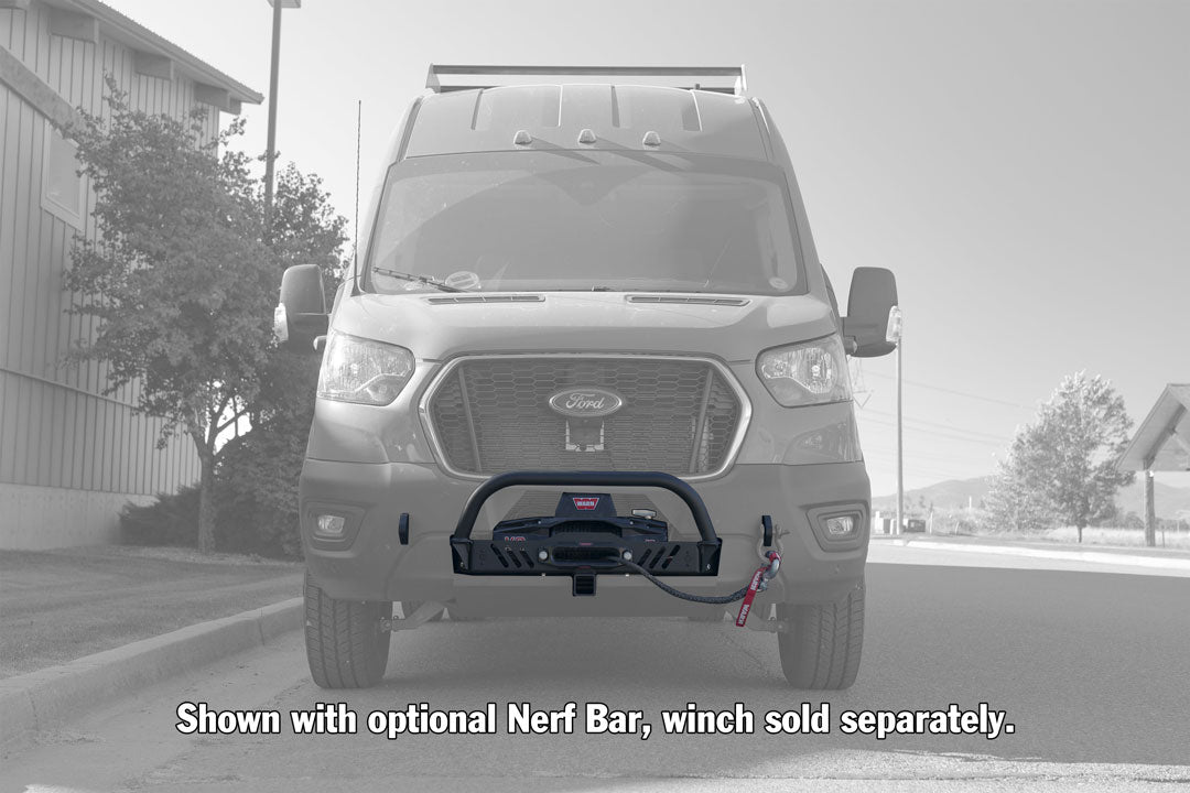 Front Winch Mount Ford Transit 350hd Ecoboost Compatible Ford Transit-350 HD/Transit-350/Transit-250/Transit-150 (2015-Up) Van Compass