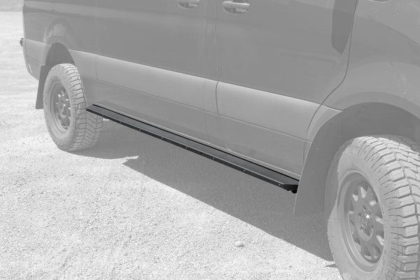 Rocker Guards Sprinter Awd 144 Inch Wheelbase Fits Non-Lifted Sprinter 2500/3500XD (2023-Up) Van Compass