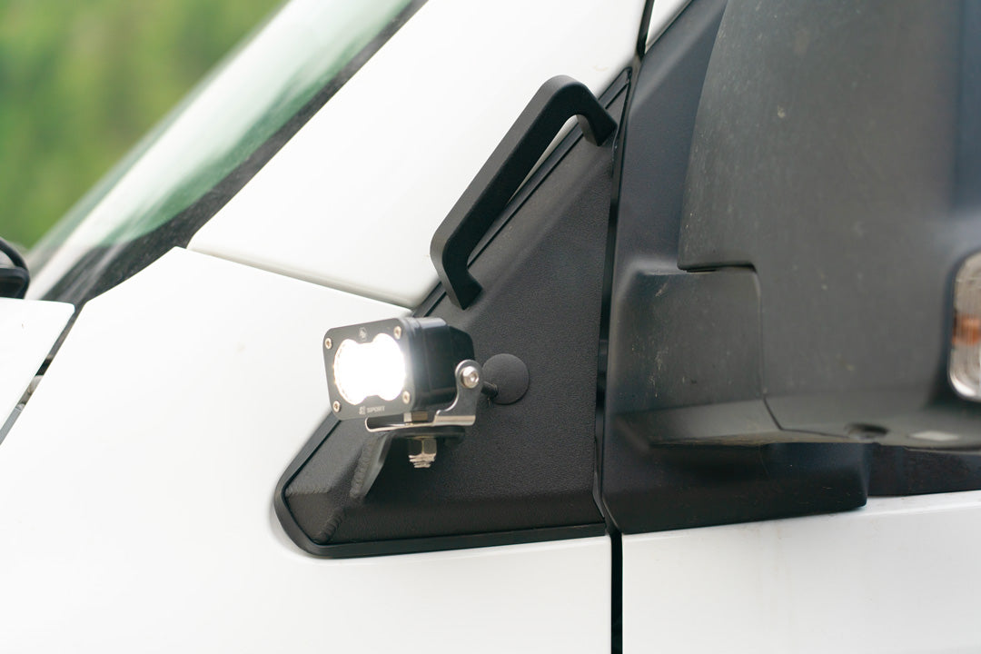 A-Pillar Grab Handle Light Mount Sprinter Sprinter 2500/3500/3500XD (2019-Up) Van Compass