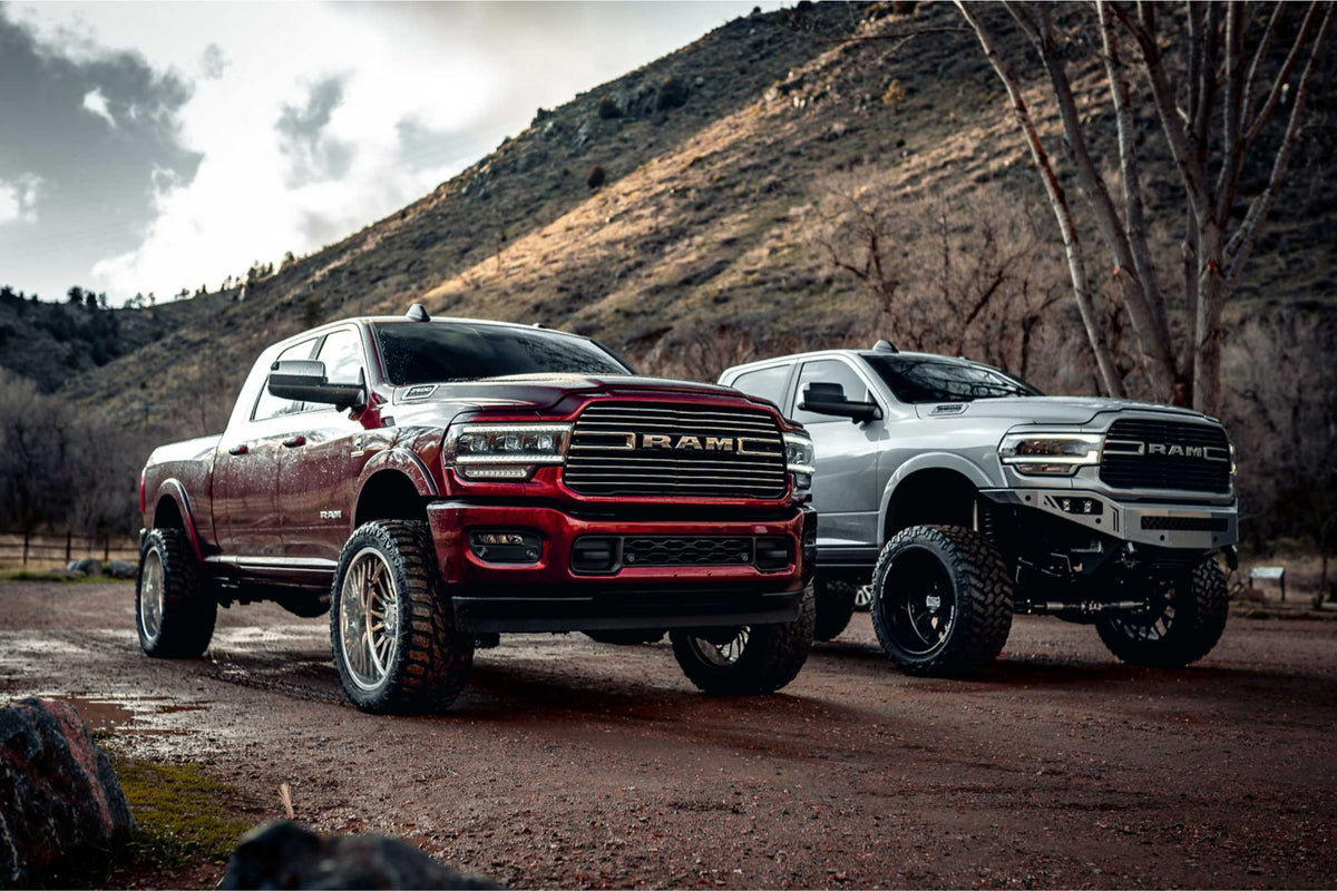 XB LED Headlights: Dodge Ram HD (19-24 / Set)
