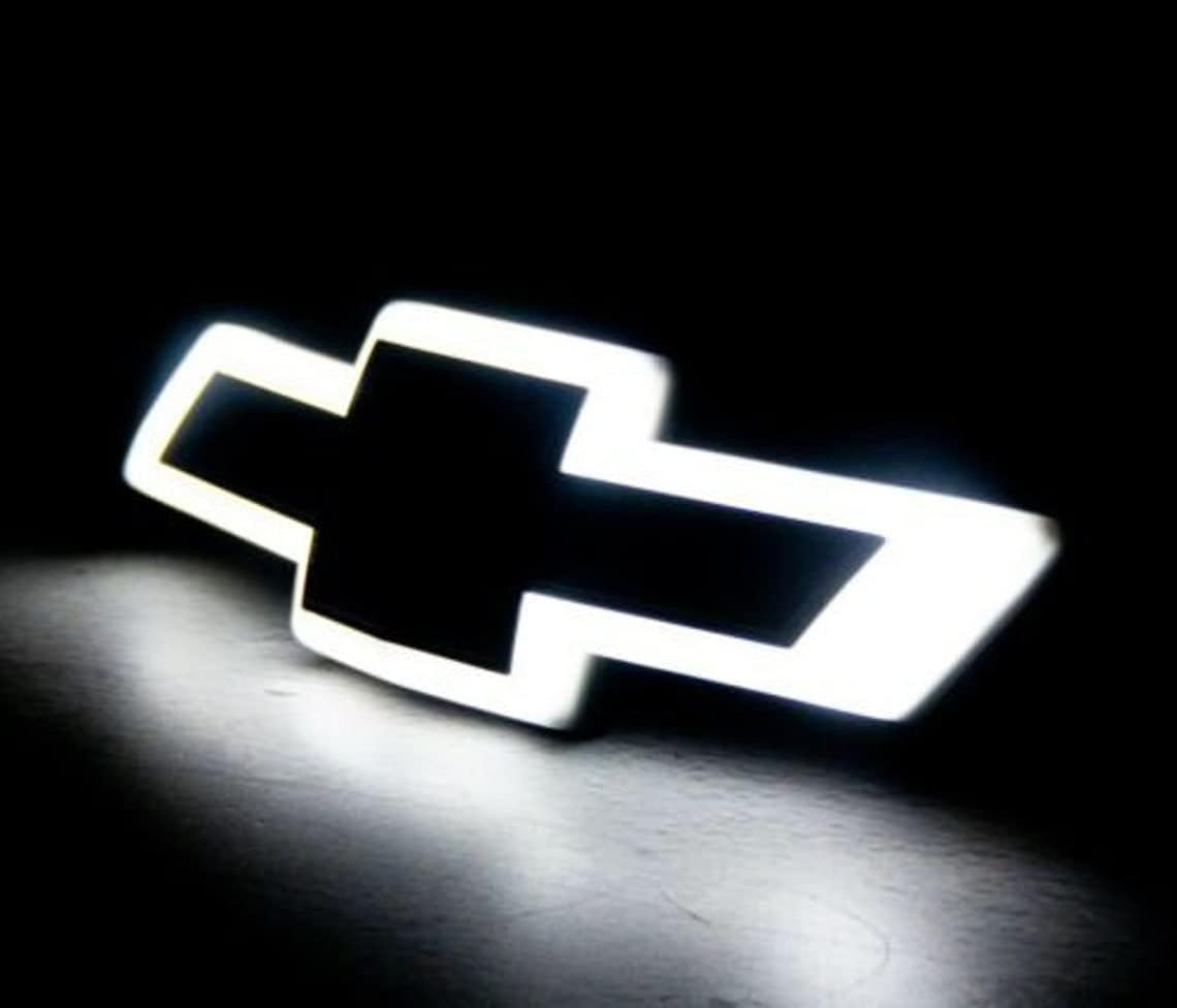Led Chevy Silverado Grille Emblem 2014-15, 1500/2016-19 2500/3500 - Legends Auto Parts