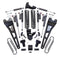 Ready Lift - 4" COIL SPRING SUSPENSION SYSTEM WITH FALCON MAX3.3 SHOCKS AND RADIUS ARMS - 2017-2022 FORD SUPER DUTY F250/F350 4WD - Legends Auto Parts
