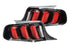 XB LED Tail Lights: Ford Mustang (13-14 / Smoked Lens / Set)