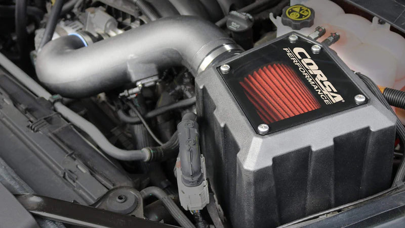 Corsa Performance - Closed Box Air Intake | 2019-25 Silverado, Sierra, 2021-25 GM SUV 5.3L - Legends Auto Parts