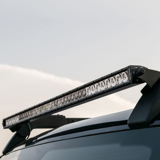 2021-2024 Bronco RIGID Roof Rack Light Kit with a SR Spot/Flood Combo Bar Included - Legends Auto Parts