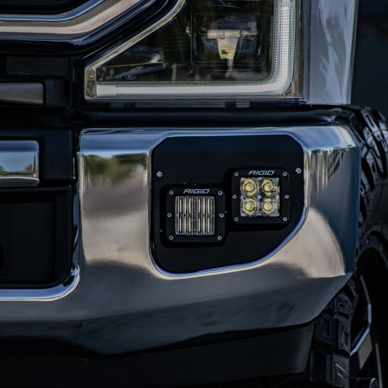 2020+ FORD SuperDuty RIGID D-SERIES Fog Light Kit