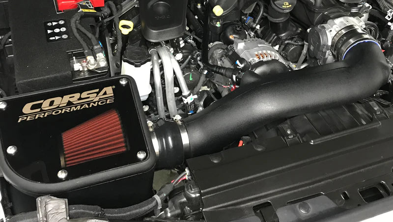 Corsa Performance - Closed Box Air Intake | 2019-2024 Jeep Wrangler JLU/JL, Gladiator JT 3.6L