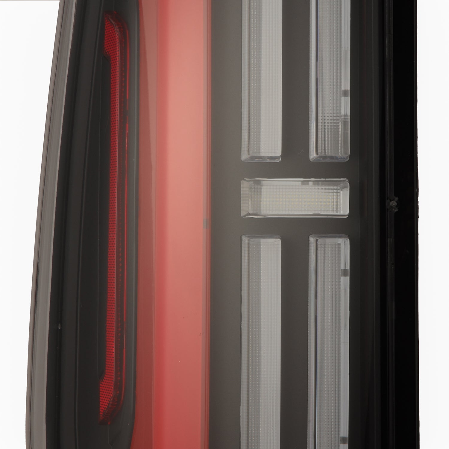 14-21 Toyota Tundra Nova-Series Prismatic LED Tail Lights Black Red | AlphaRex