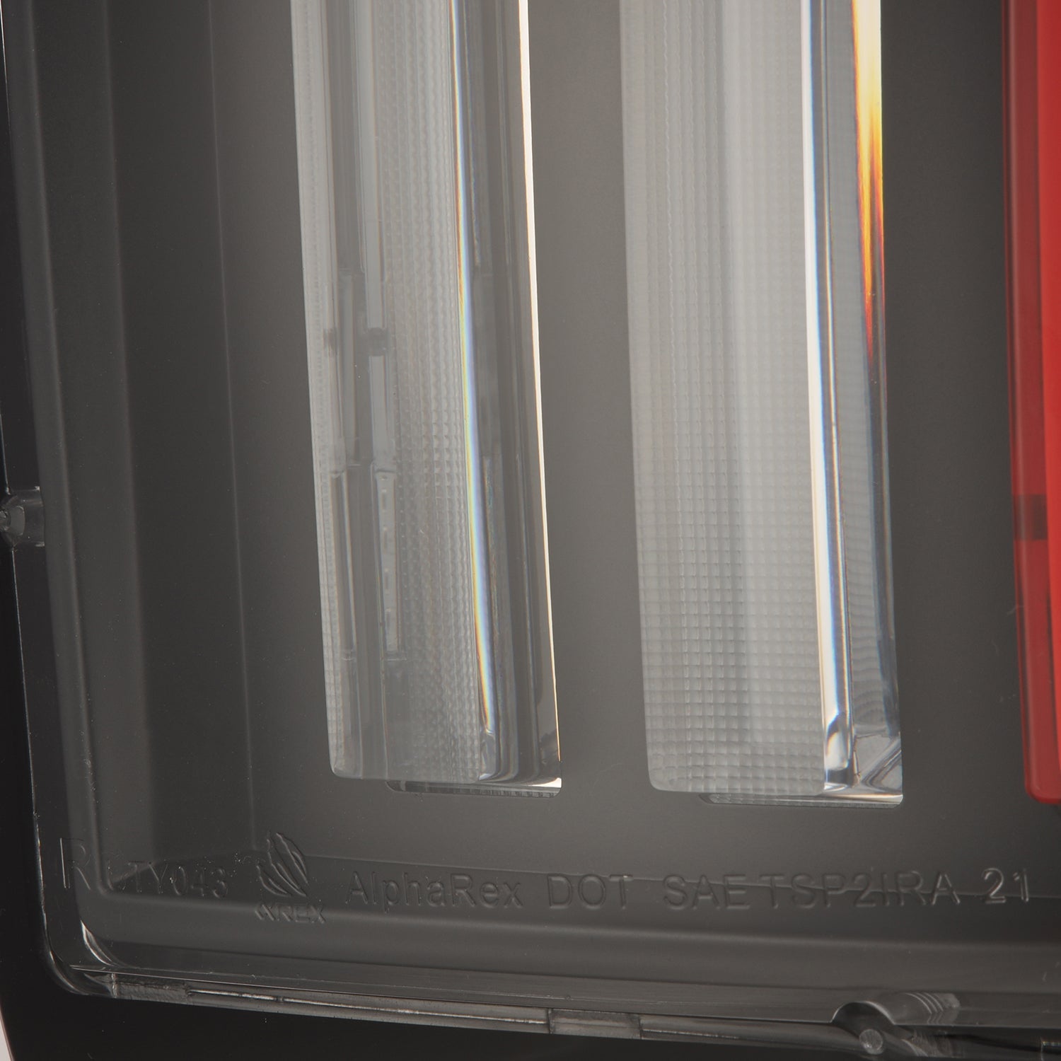 07-13 Toyota Tundra Nova-Series Prismatic LED Tail Lights Black-Red | AlphaRex