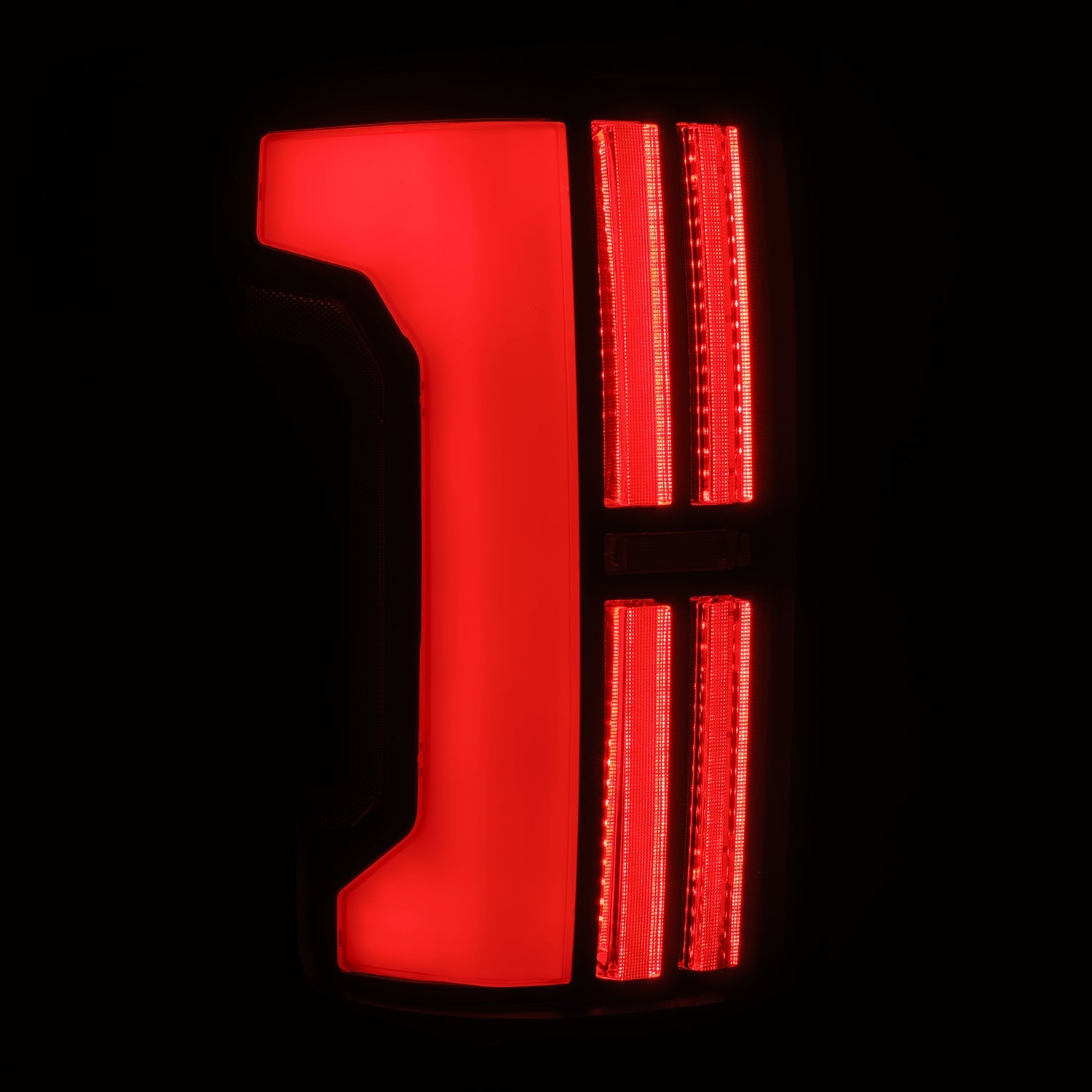 07-13 Toyota Tundra Nova-Series Prismatic LED Tail Lights Black | AlphaRex