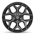 4PLAY 4P06 Wheels - Gloss Black Brushed with Tinted Clear