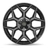 4PLAY 4P06 Wheels - Gloss Black Brushed with Tinted Clear