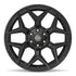 4PLAY 4P06 Wheels - Satin Black