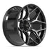 4PLAY 4P06 Wheels - Gloss Black Brushed with Tinted Clear