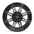 4PLAY 4P08 Wheels - Gloss Black Brushed with Tinted Clear