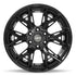 4PLAY 4P40 Wheels - Gloss Black