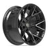 4PLAY 4P40 Wheels - Gloss Black Brushed with Tinted Clear