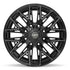 4PLAY 4P40 Wheels - Gloss Black Brushed with Tinted Clear