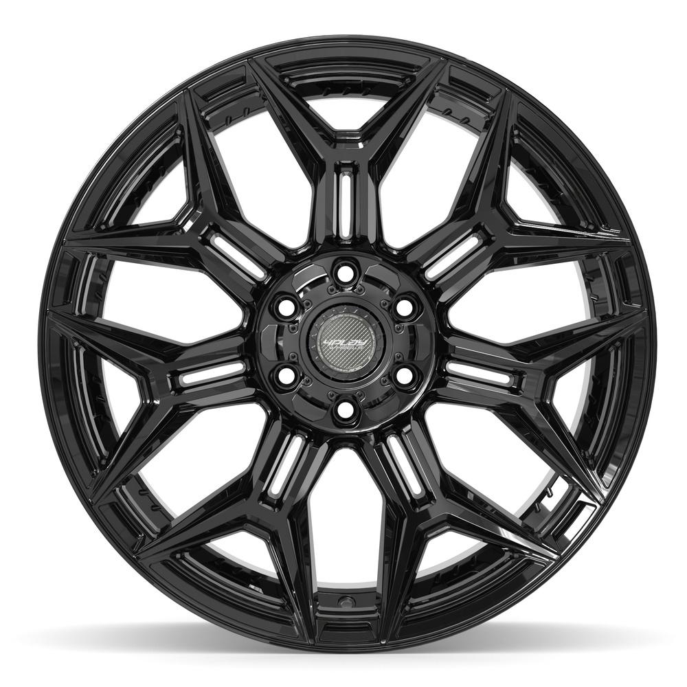 4PLAY 4P44 Wheels - Gloss Black