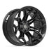 4PLAY 4P44 Wheels - Gloss Black