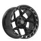 4PLAY 4P55 Wheels - Gloss Black Brushed with Tinted Clear