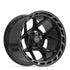 4PLAY 4P55 Wheels - Gloss Black Brushed with Tinted Clear