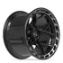 4PLAY 4P55 Wheels - Gloss Black Brushed with Tinted Clear
