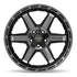 4PLAY 4P63 Wheels - Gloss Black Brushed with Tinted Clear