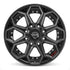 4PLAY 4P80R Wheels - Gloss Black Brushed with Tinted Clear
