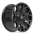 4PLAY 4P83 Wheels - Gloss Black Brushed with Tinted Clear